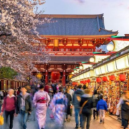 403 Oshiage Sta 3Mins Walk! Wi-Fi & Elevator 4Pax Leilighet Tokyo Eksteriør bilde