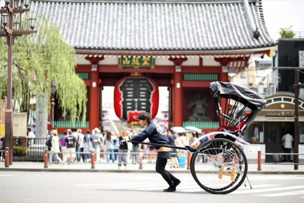 403 Oshiage Sta 3Mins Walk! Wi-Fi & Elevator 4Pax Leilighet Tokyo Eksteriør bilde