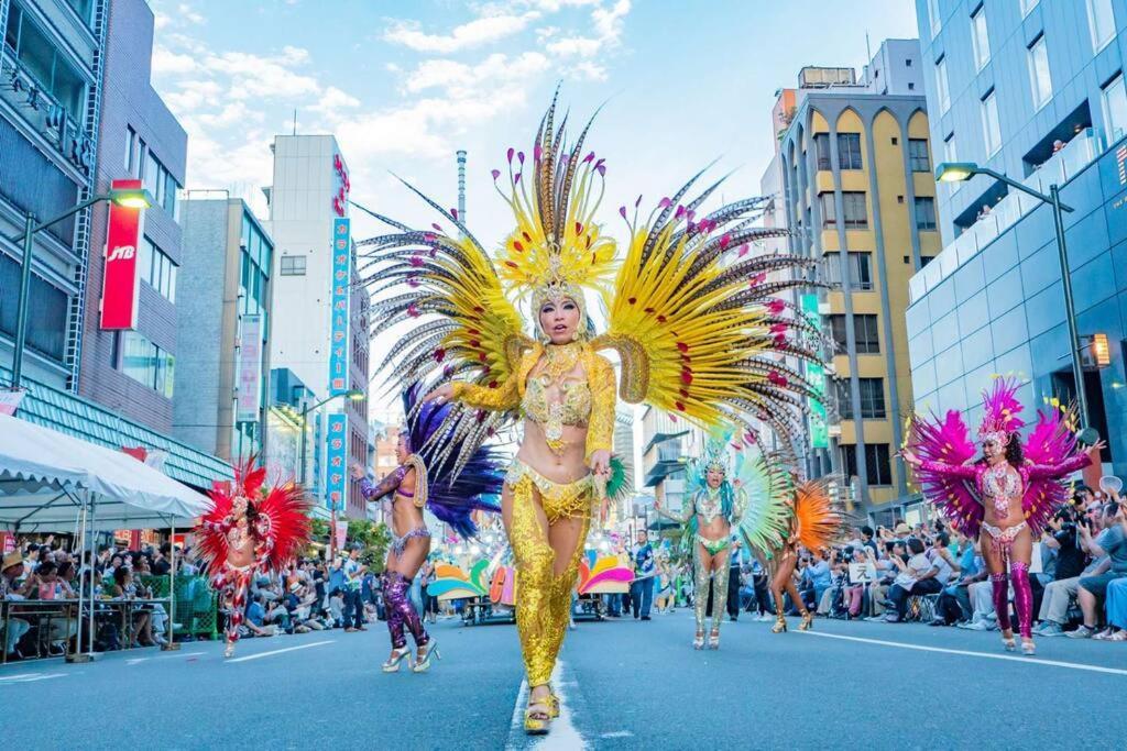 403 Oshiage Sta 3Mins Walk! Wi-Fi & Elevator 4Pax Leilighet Tokyo Eksteriør bilde