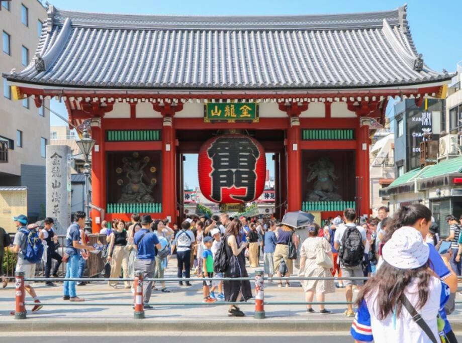 403 Oshiage Sta 3Mins Walk! Wi-Fi & Elevator 4Pax Leilighet Tokyo Eksteriør bilde